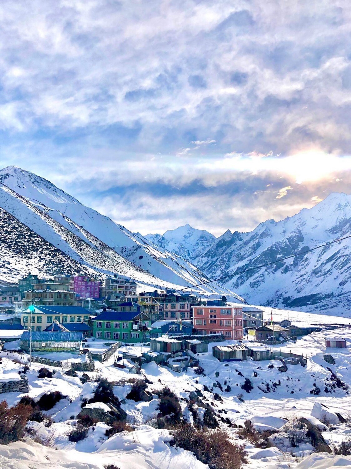 Trekking in four Seasons in Nepal